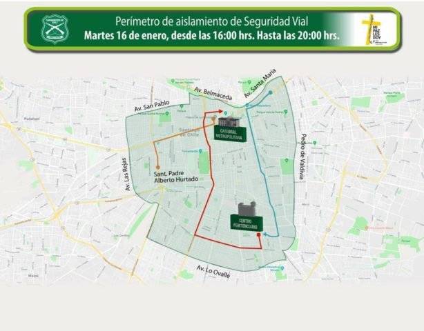 Desvíos el martes