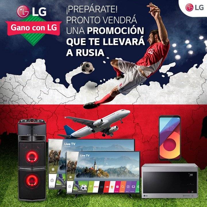 Mundial de Rusia 2018 LG