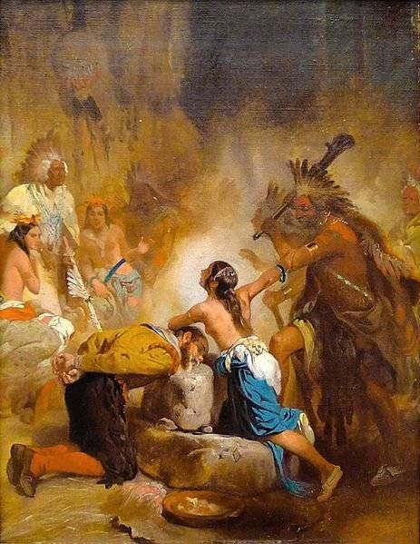 Pocahontas y John Smith