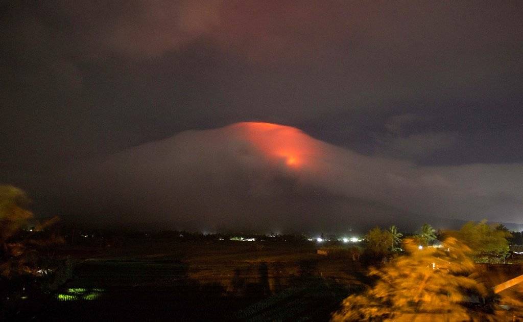 Monte Mayón, en Filipinas