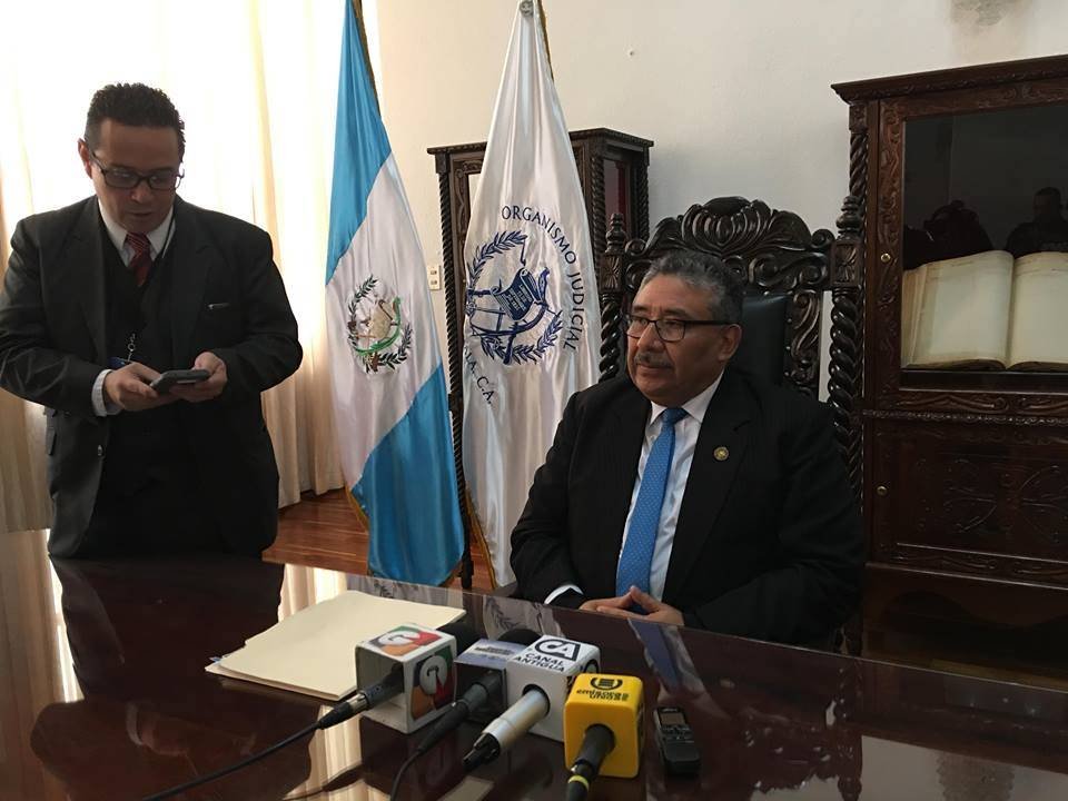 presidente de la CSJ, José Pineda