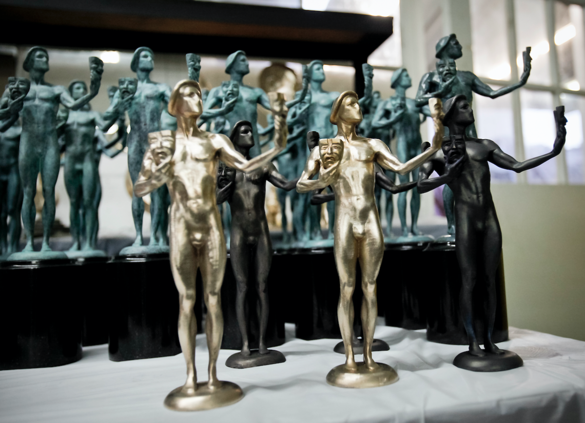 Estatuillas de premios SAG.
