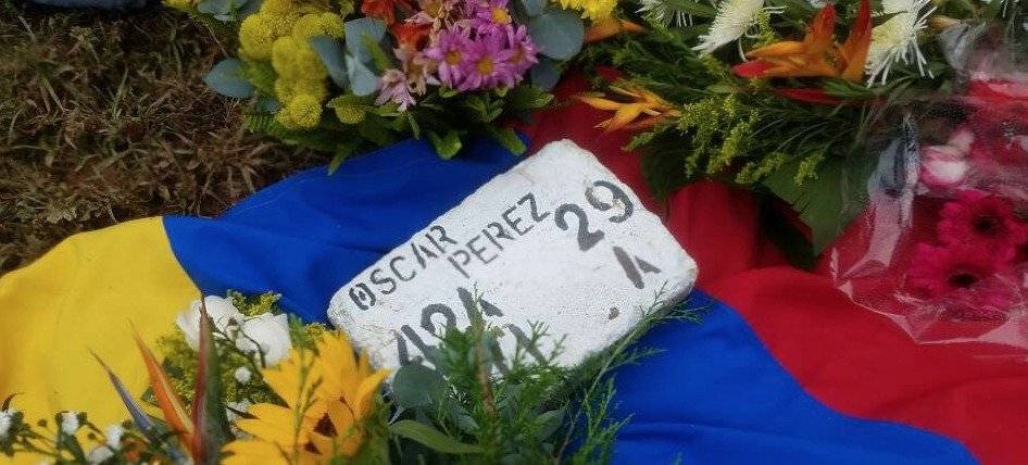 Tumba de Oscar Pérez