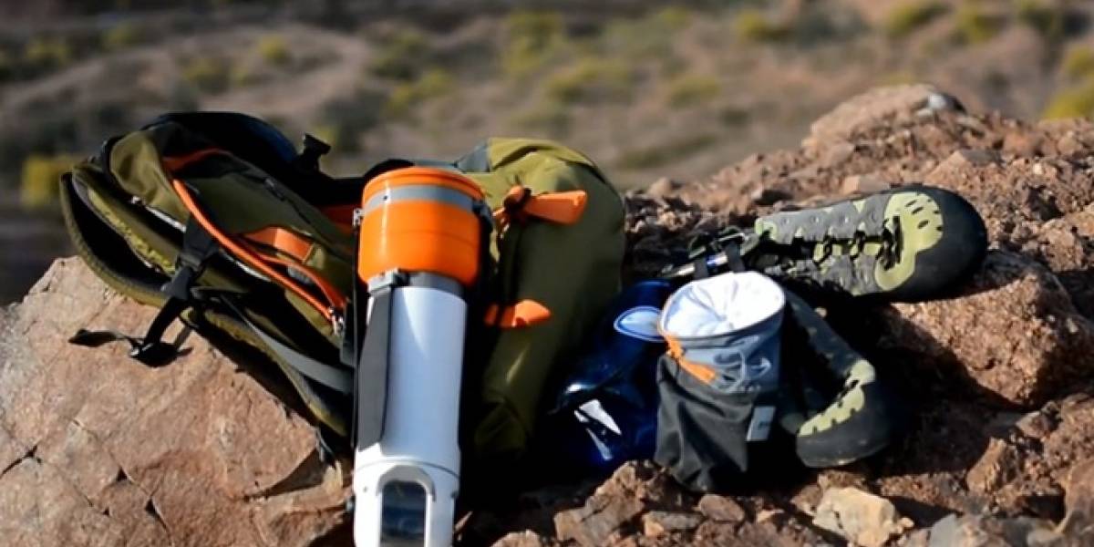 Este es Sprite, el drone portátil, robusto y con forma de cilindro