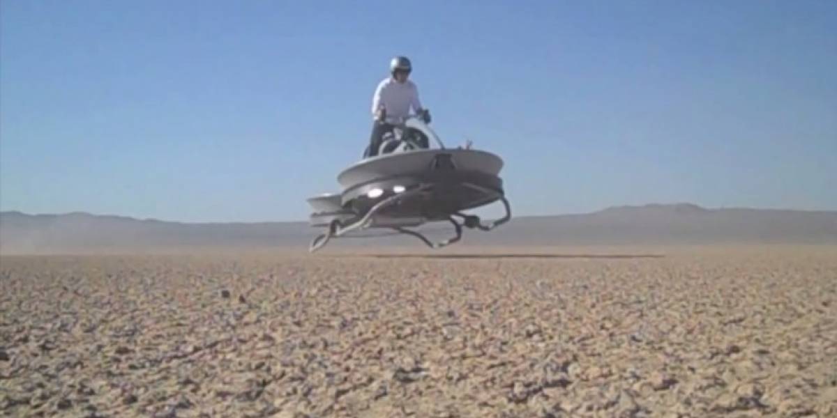 Estamos cada vez más cerca de tener la moto deslizadora de Star Wars