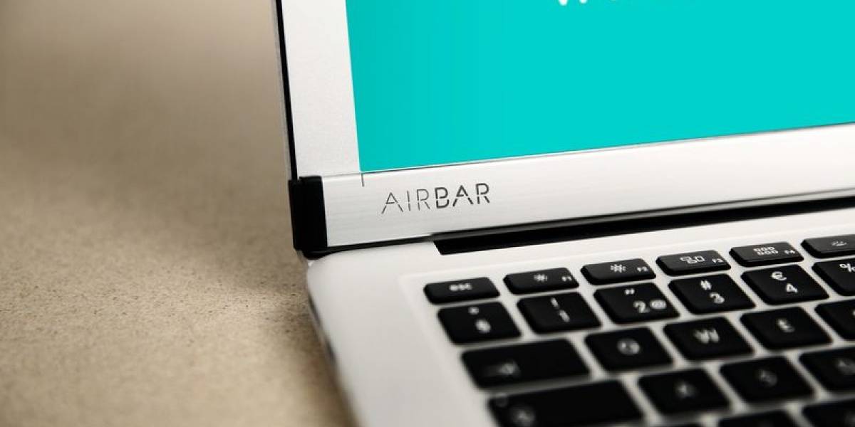AirBar permite transformar la pantalla de tu MacBook en un dispositivo táctil