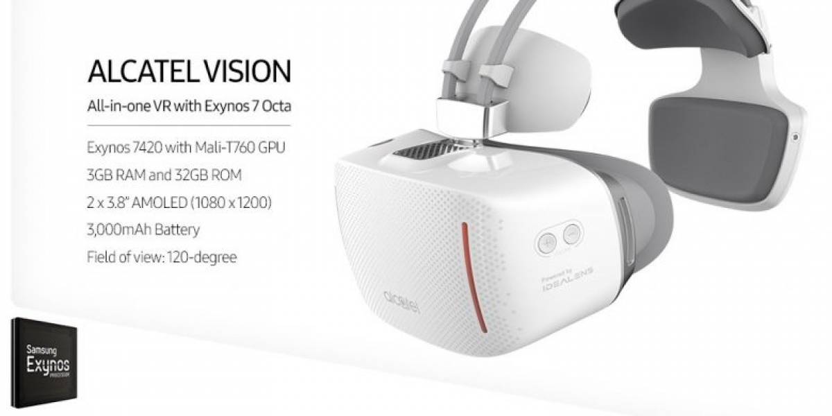 Alcatel entra al mundo de la realidad virtual con Vision VR