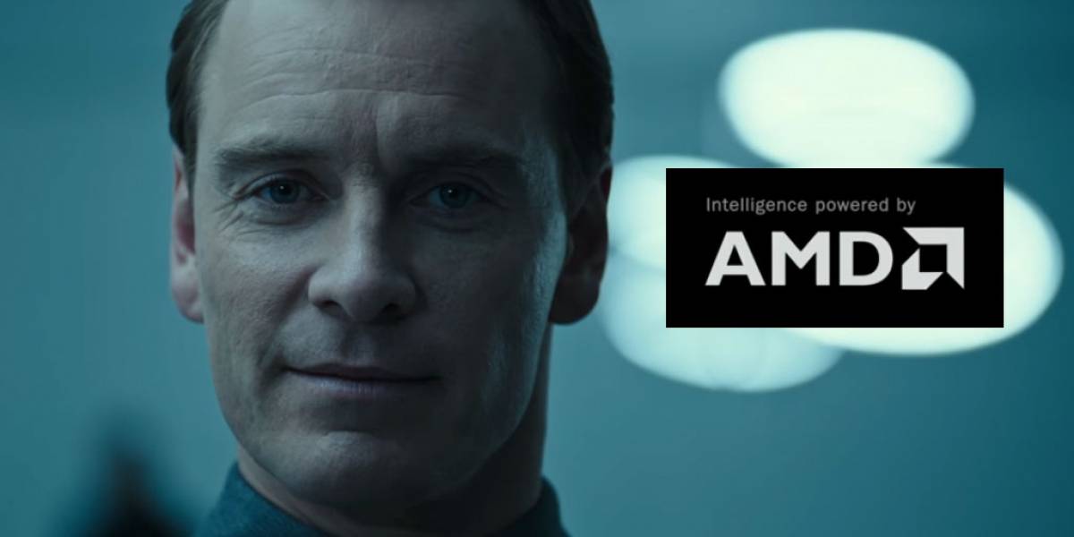 El robot Walter de Alien: Covenant ahora anuncia procesadores AMD