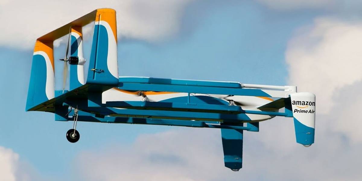 Amazon patenta bodegas de despacho aéreas