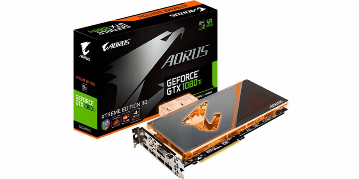 Gigabyte lanza una potente GeForce GTX 1080 Ti con enfriamiento líquido