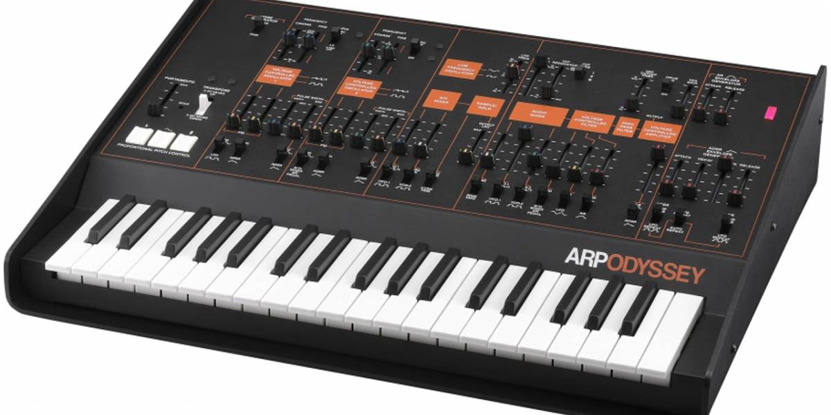 KORG revive al ARP Odyssey, un clásico sintetizador analógico del año 1978