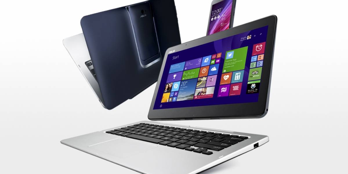 Asus muestra un híbrido 5 en 1 y un nuevo todoterreno en Computex