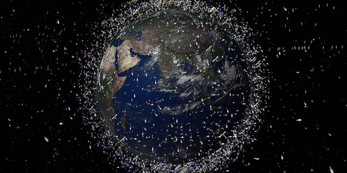 Fracasó la misión que buscaba limpiar la basura espacial
