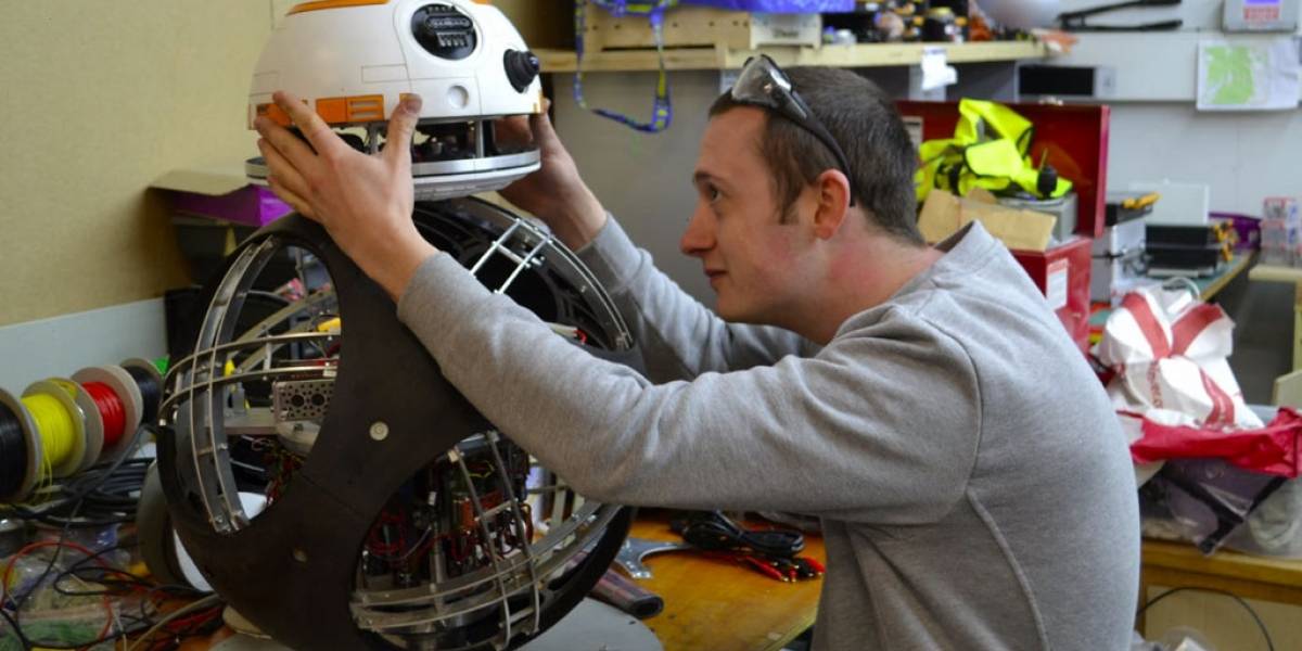 Ingenieros muestran cómo crearon a BB-8 para El Despertar de la Fuerza