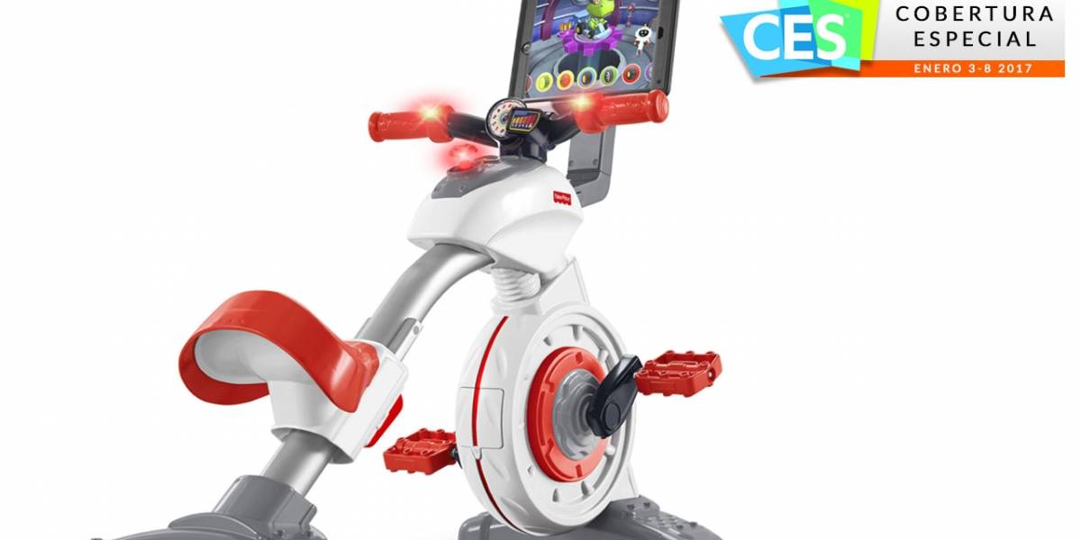 Fisher-Price presenta su primera bicicleta estacionaria para niños #CES2017