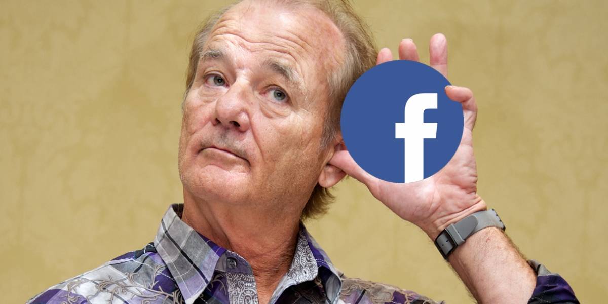 Facebook Watch presenta su nueva serie con Bill Murray como protagonista