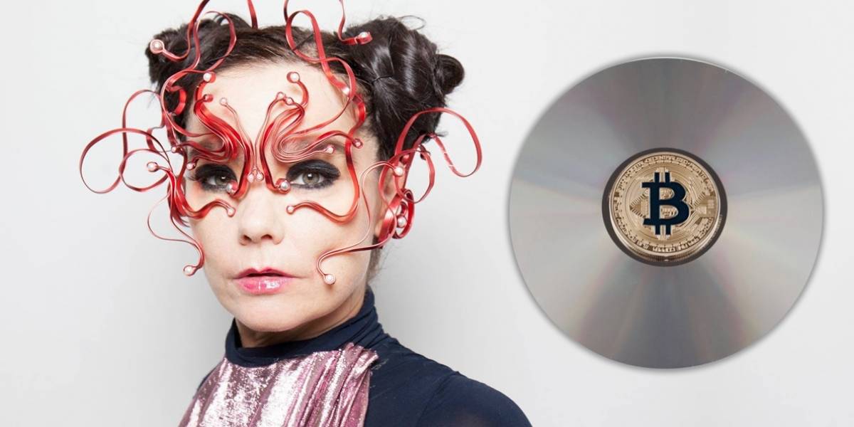 Björk regalará criptomonedas a quien consuma su música