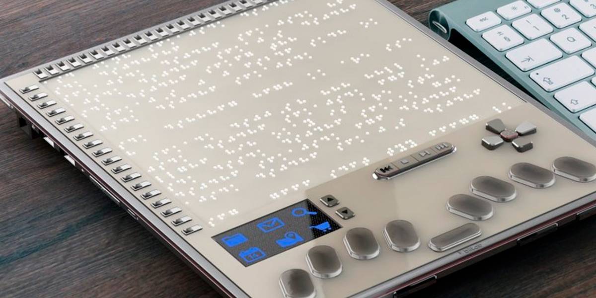 Blitab crea la primer tablet en Braille para invidentes
