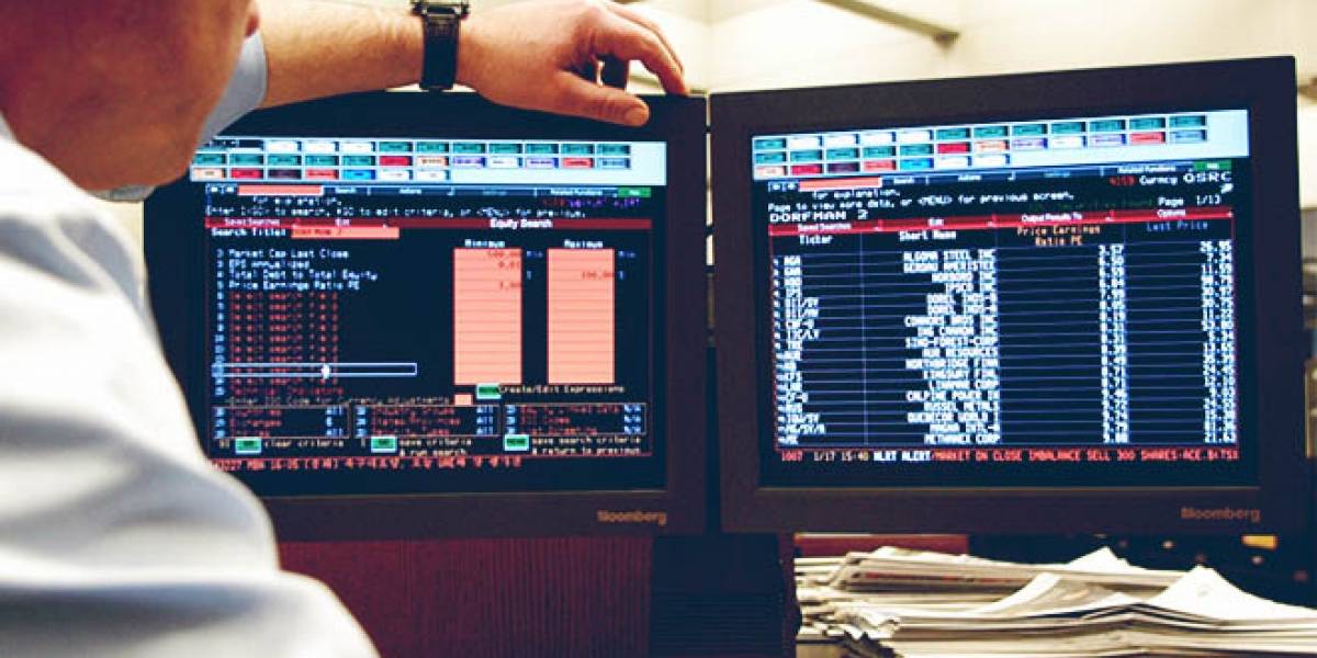 Bloomberg controla el mundo bursátil con su "terminal"