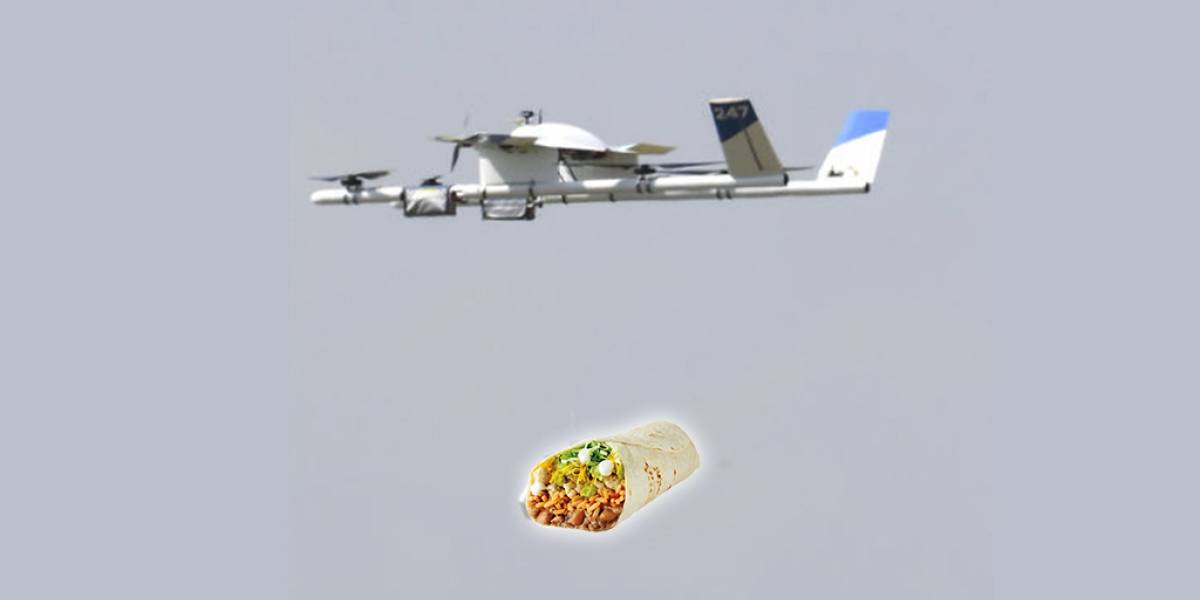 Google comienza pruebas de drones repartidores de comida