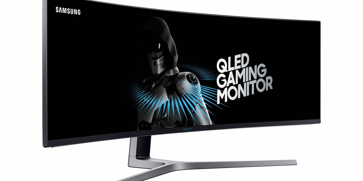 Samsung anunció un gigantesco monitor curvo para gamers