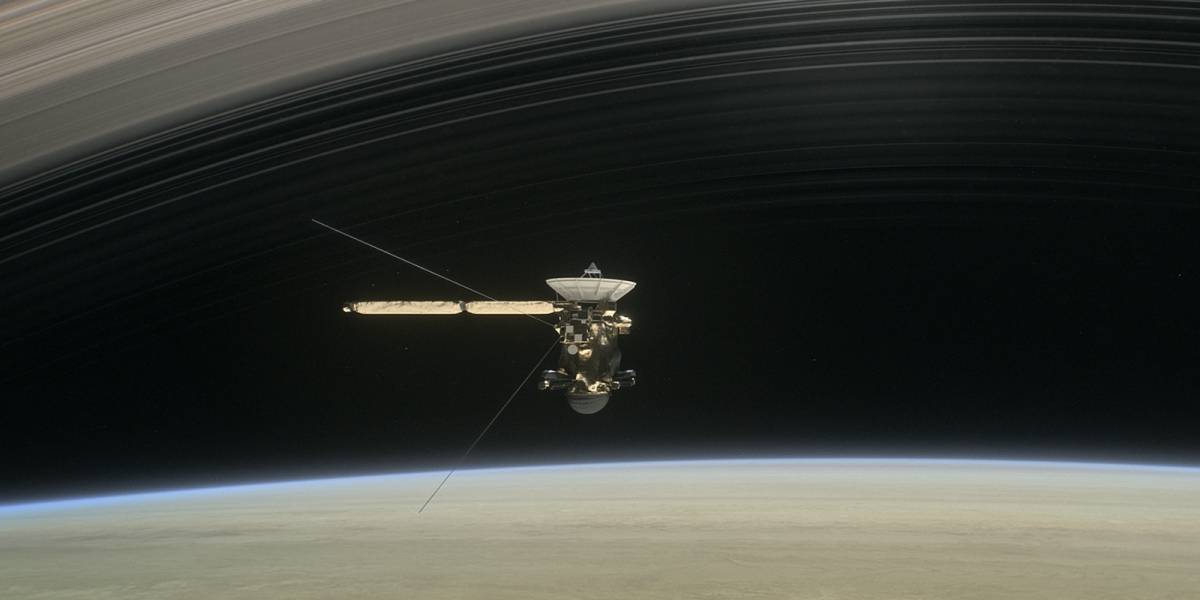 Llegó el Gran Final de la sonda Cassini