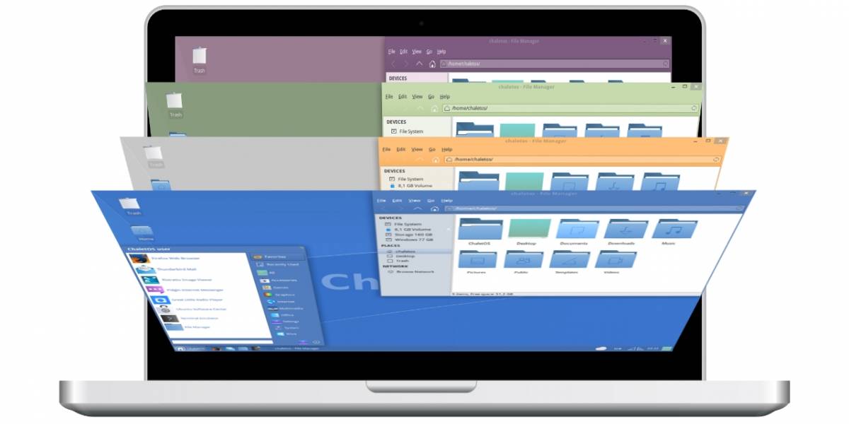 ChaletOS, una distribución Linux que simula la estética de Windows 10