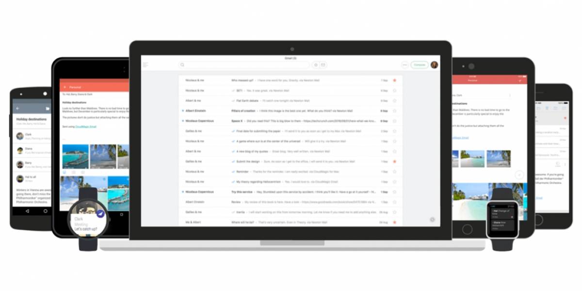 CloudMagic, ahora Newton Mail, llegará "pronto" a Windows