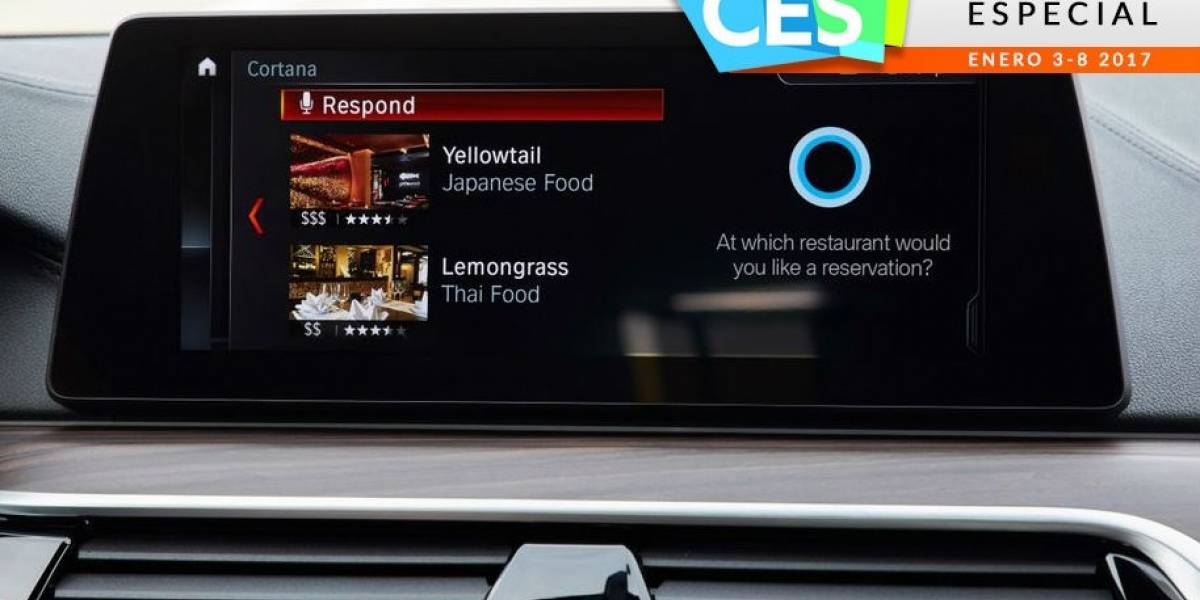 Nissan y BMW traen a Cortana a sus autos #CES2017