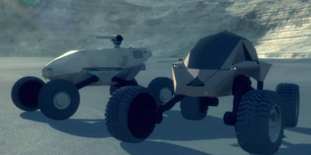 Así atacan los vehículos militares autónomos de DARPA