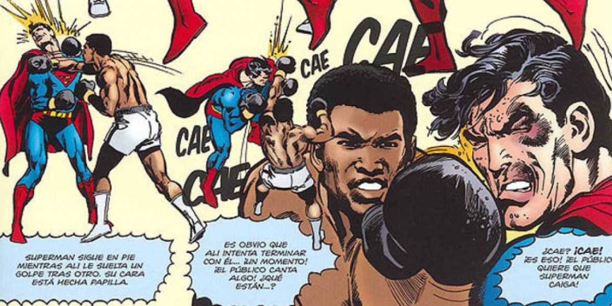 Adiós Muhammad Ali: el día que el campeón venció a Superman