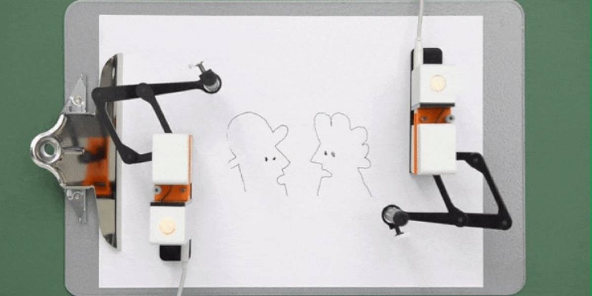 Crean robot que dibuja lo que sea que queramos en tiempo real