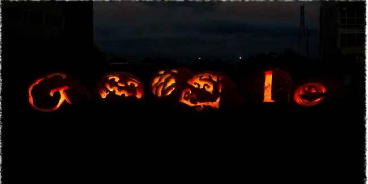 Un Doodle de Halloween toma los jardines de Google en Mountain View