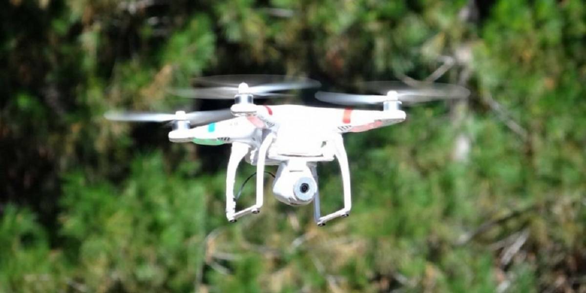 En España usan drones para mapear bosques