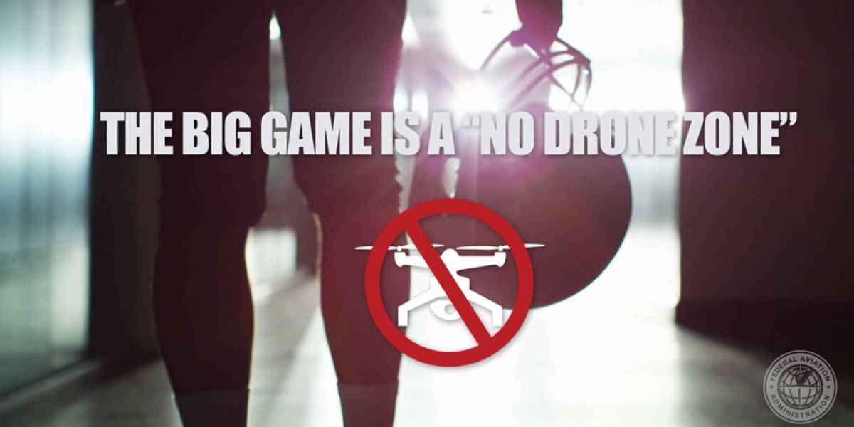 Administración Federal de Aviación restringe uso de drones en el Super Bowl LI