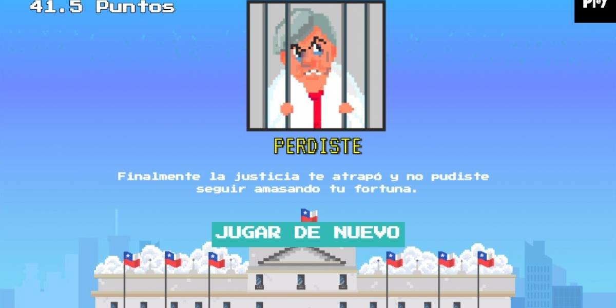Evasor: El juego web que te permite evadir impuestos como un candidato presidencial