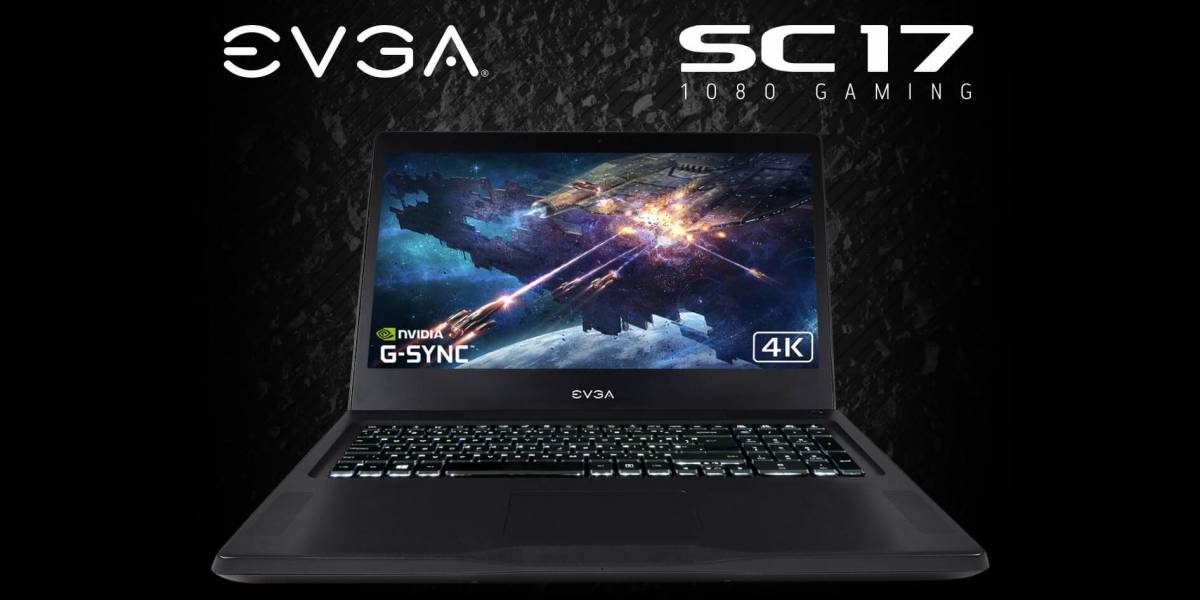 EVGA SC17 es una poderosa laptop con GeForce GTX 1080