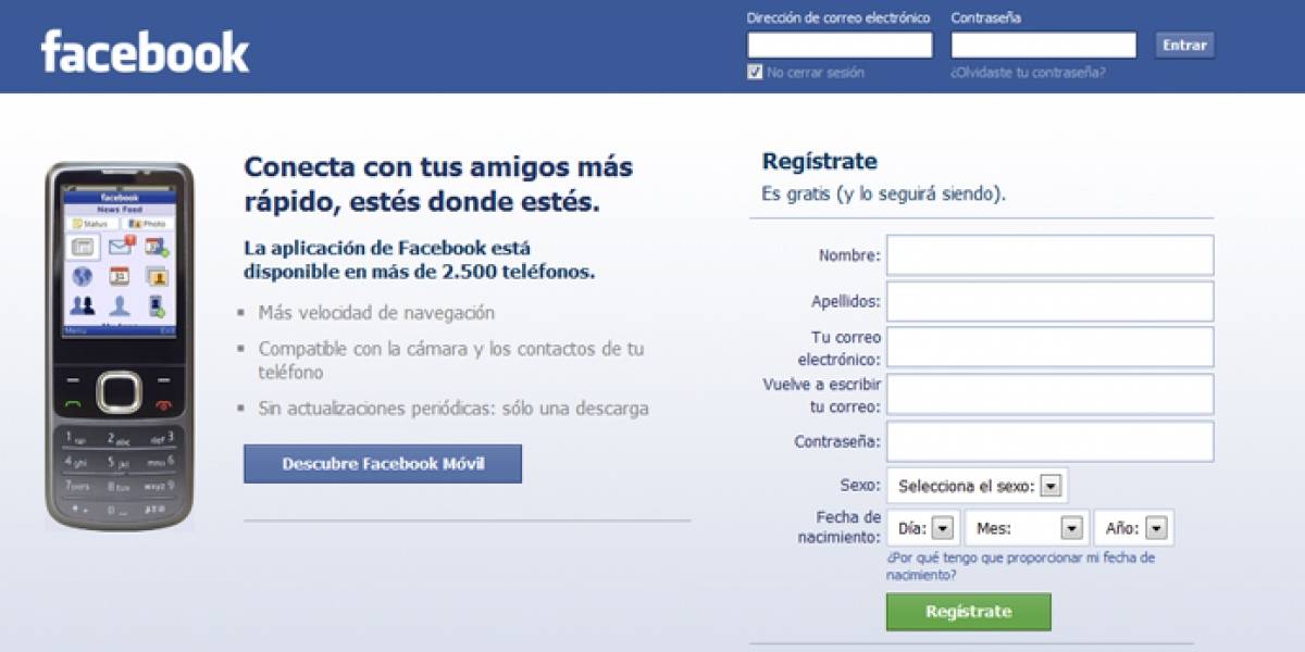 Infografía con todos los errores de Facebook