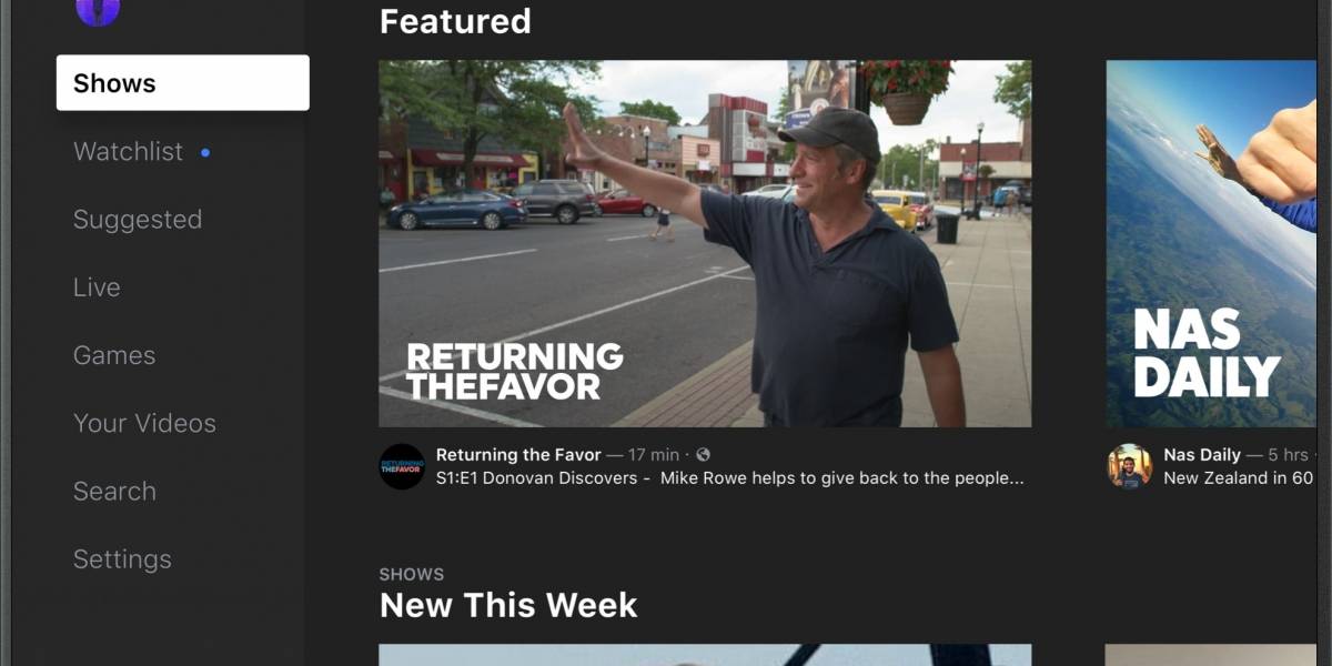 Facebook Watch es una nueva plataforma para ver series por streaming
