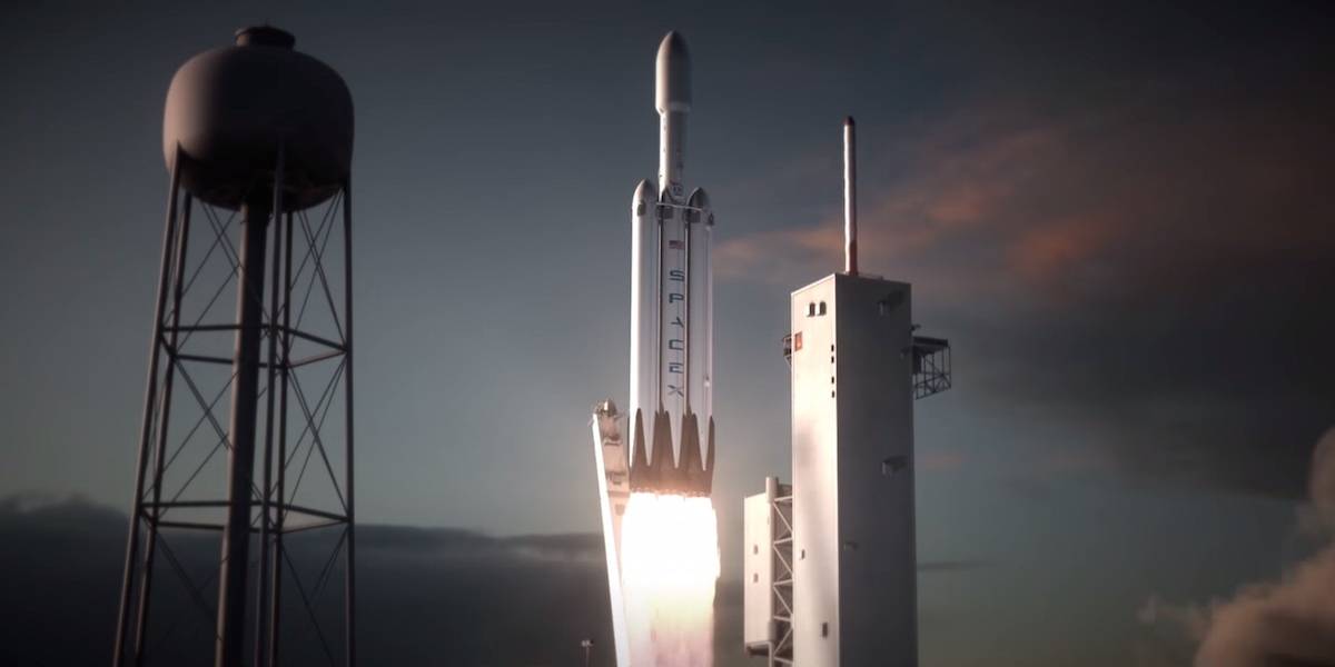 Así es cómo SpaceX intentará aterrizar el cohete más potente del mundo