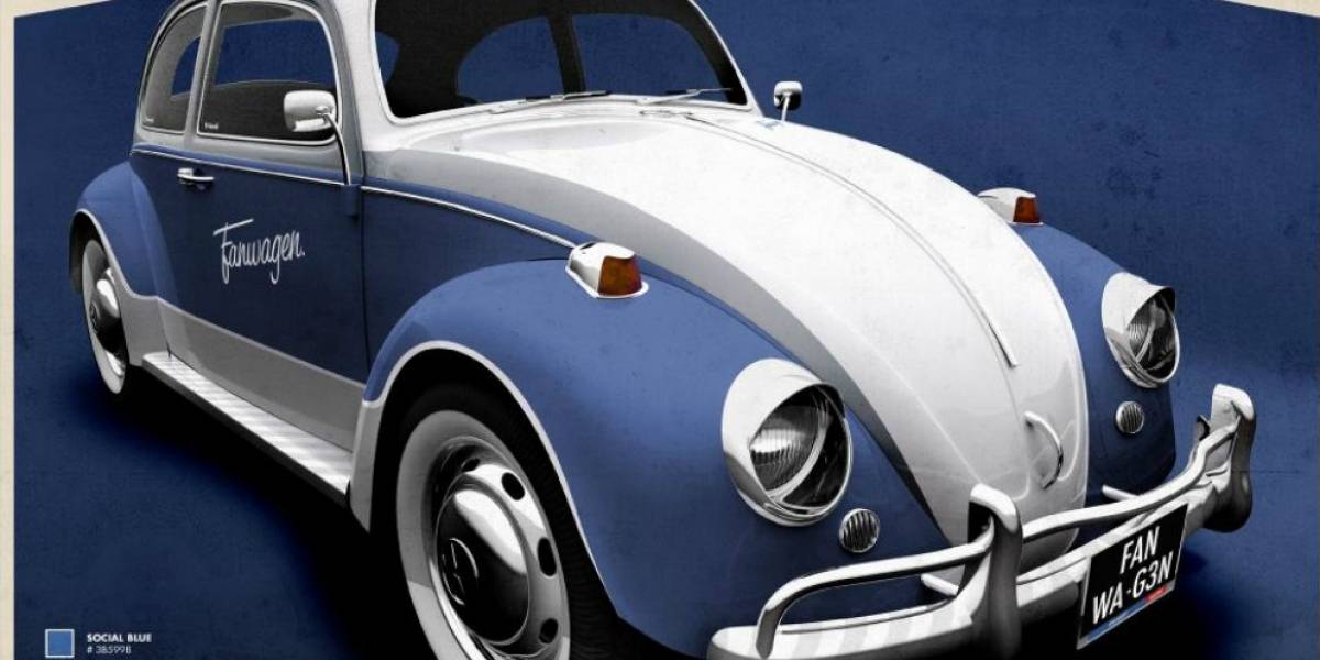 Fanwagen: el primer vehículo retro inspirado en Facebook que regala VW