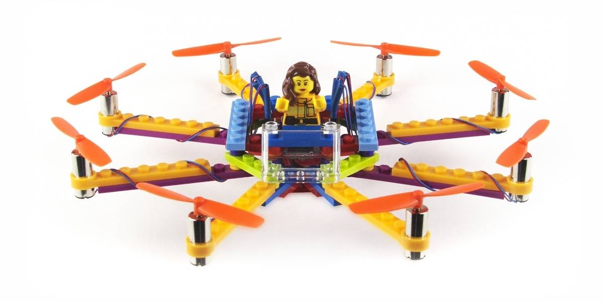 Flybrix, el dron hecho de legos para niños