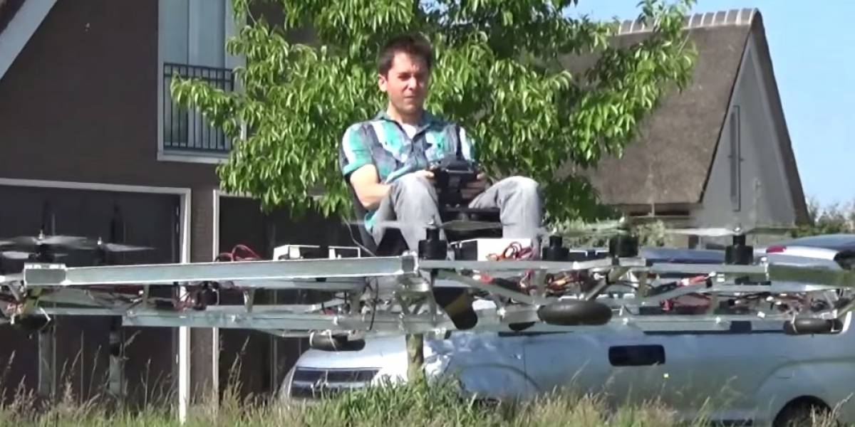 Este prototipo de vehículo volador podría ser el futuro del transporte
