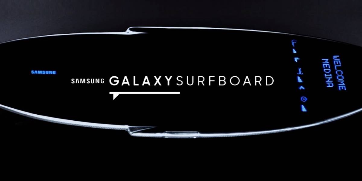 Samsung crea la Galaxy Surfboard, una tabla de surf inteligente