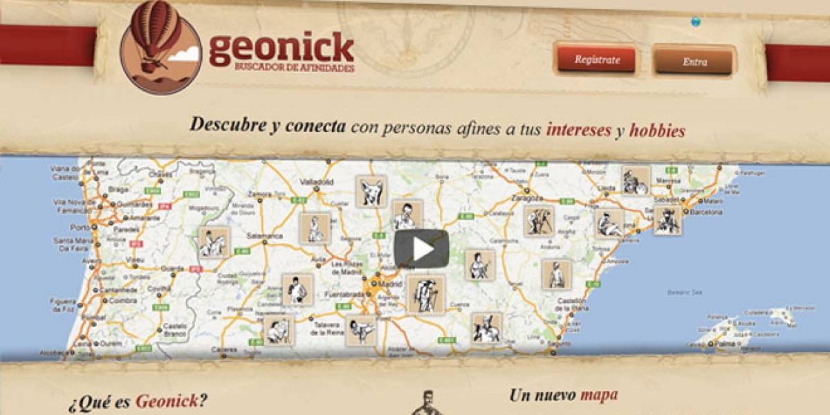 Geonick: Una red social 'made in Spain' basada en hobbies y afinidades