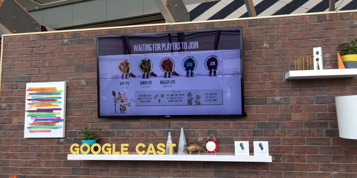 Google apuesta por los videojuegos en el Chromecast #io15
