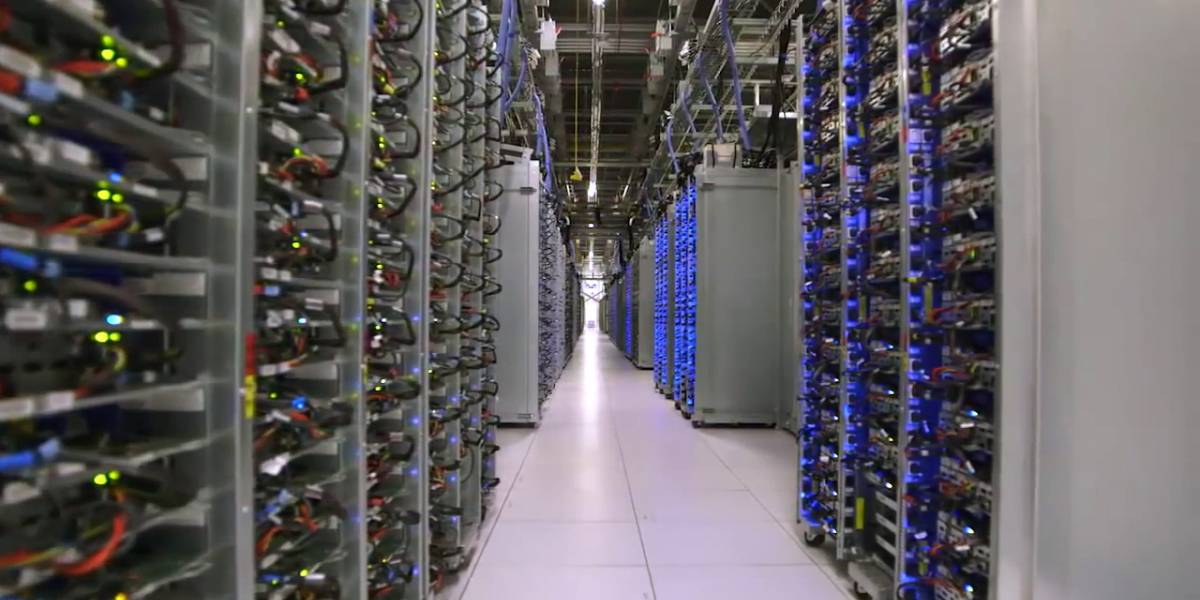 Así es un centro de datos de Google por dentro