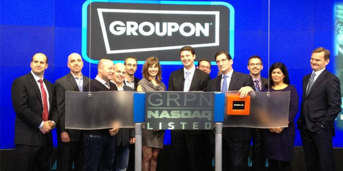Groupon entra a la bolsa estadounidense y ahora vale US$17.800 millones