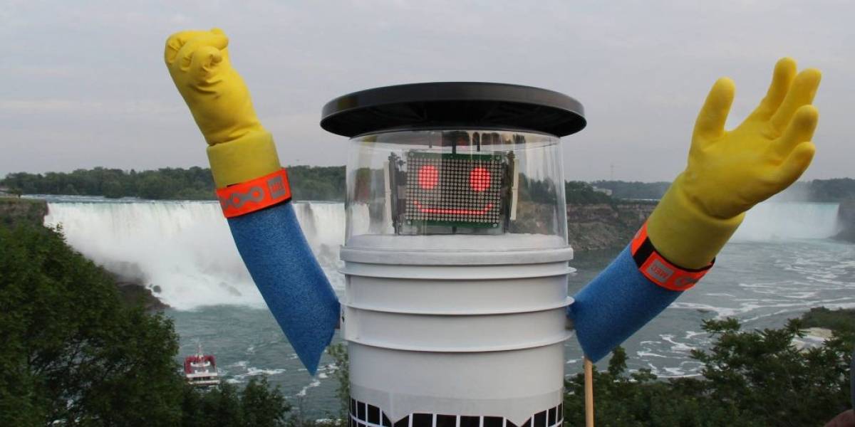 El robot que pide aventones comenzó su viaje por Estados Unidos