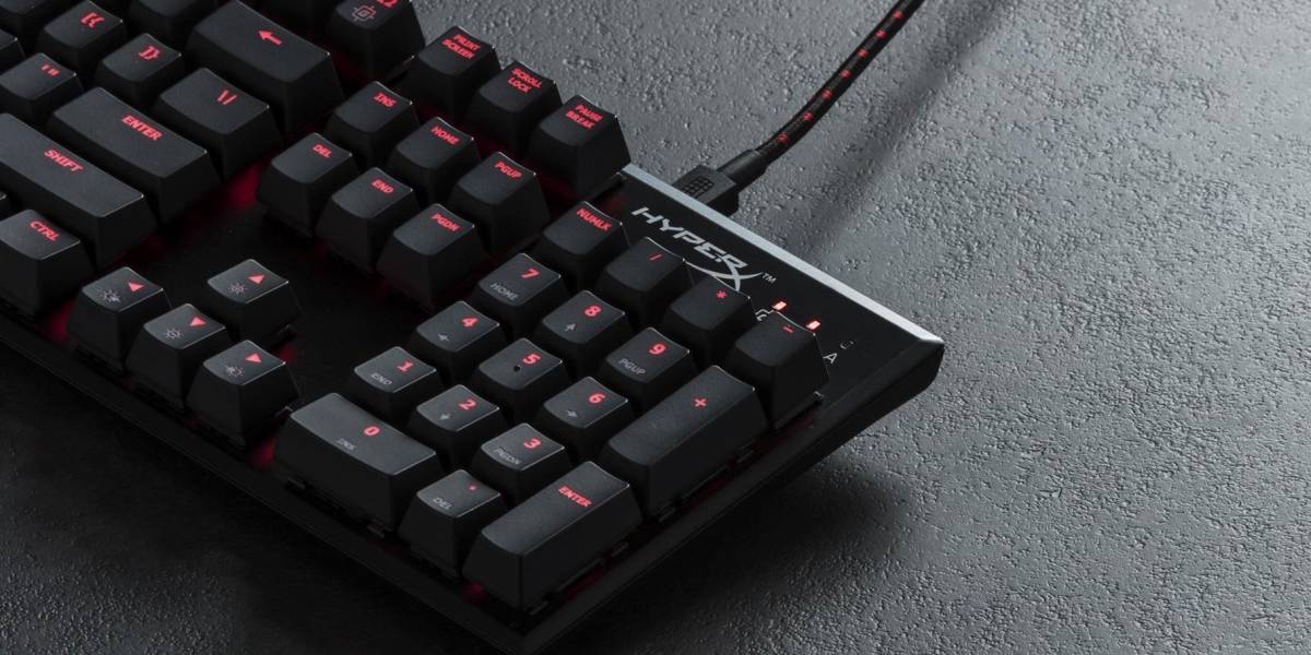 Kingston añade dos nuevos teclados mecánicos a su serie HyperX Alloy